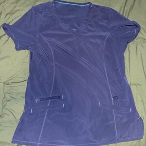 Scrubstar Navy Blue V-Neck Medical Scrub Top